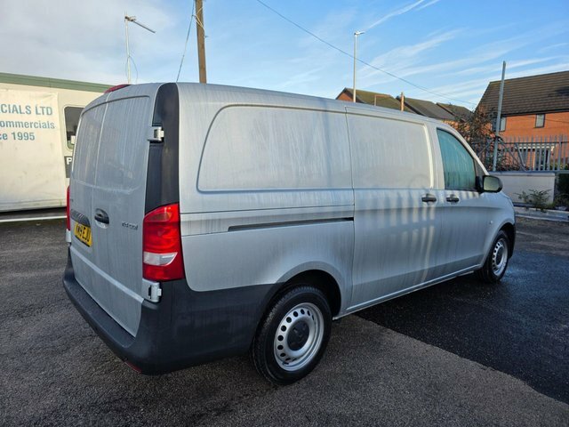 Mercedes-Benz Vito 2.1 114 Cdi Bluetec Lwb Rwd L2 136 Bhp Euro 6 KM19EJU Silver #3