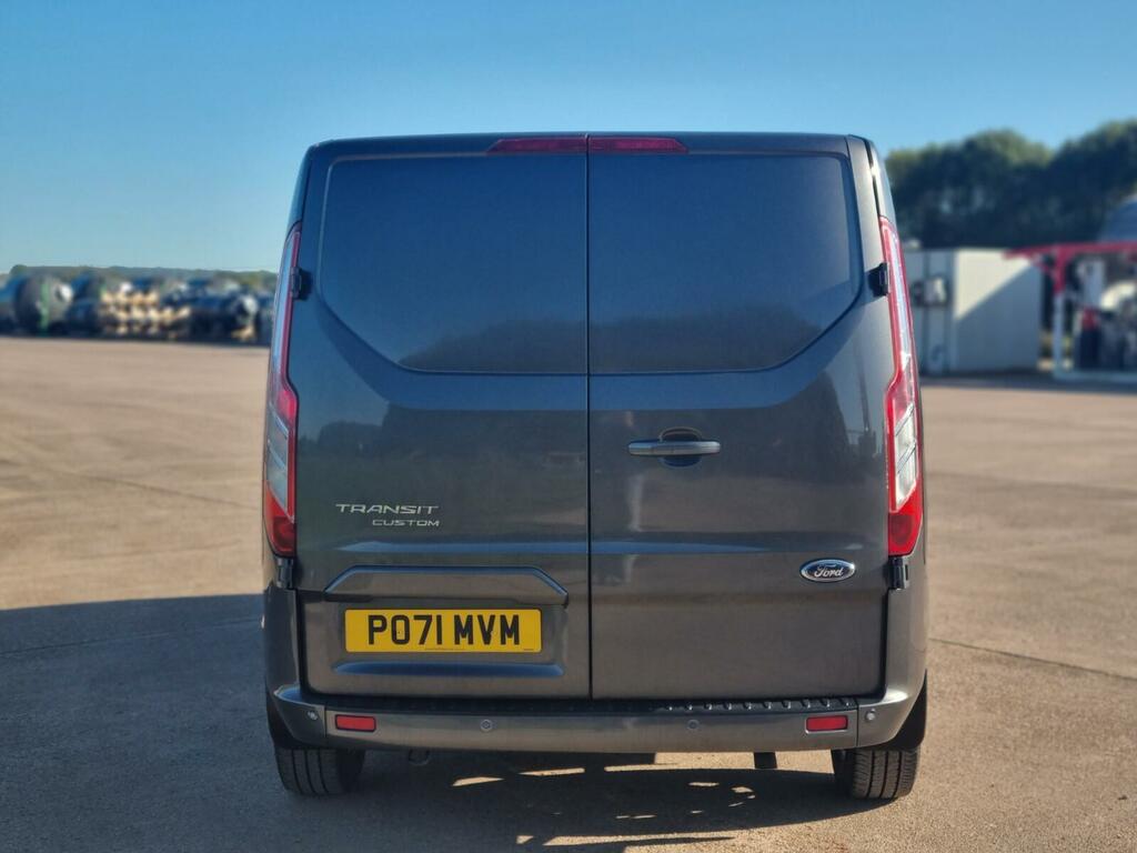 Ford Transit Custom 2.0 Ecoblue 185Ps Low Roof Dcab 320 Limited L1 Va PO71MVM Grey #6