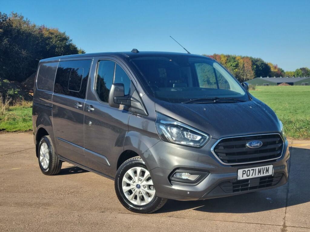 Ford Transit Custom 2.0 Ecoblue 185Ps Low Roof Dcab 320 Limited L1 Va Grey