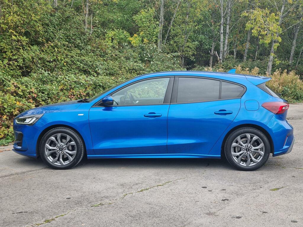 Ford Focus 1.0T Ecoboost St-line Euro 6 Ss NU72YMT Blue #5