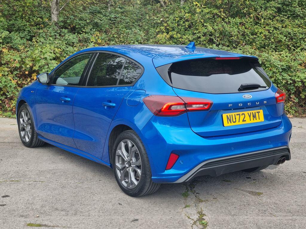Ford Focus 1.0T Ecoboost St-line Euro 6 Ss NU72YMT Blue #4