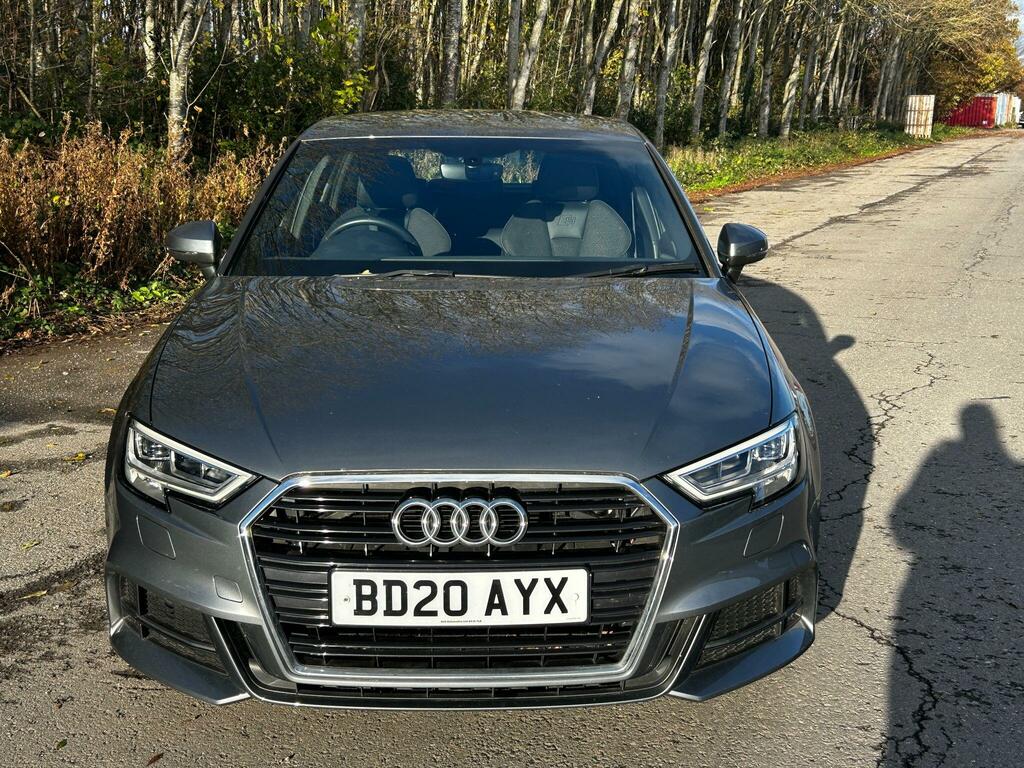Audi A3 2.0 Tdi 35 S Line Sportback S Tronic Euro 6 Ss Grey #2