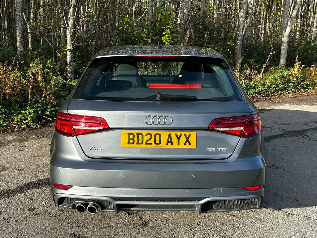 Audi A3 2.0 Tdi 35 S Line Sportback S Tronic Euro 6 Ss Grey #6