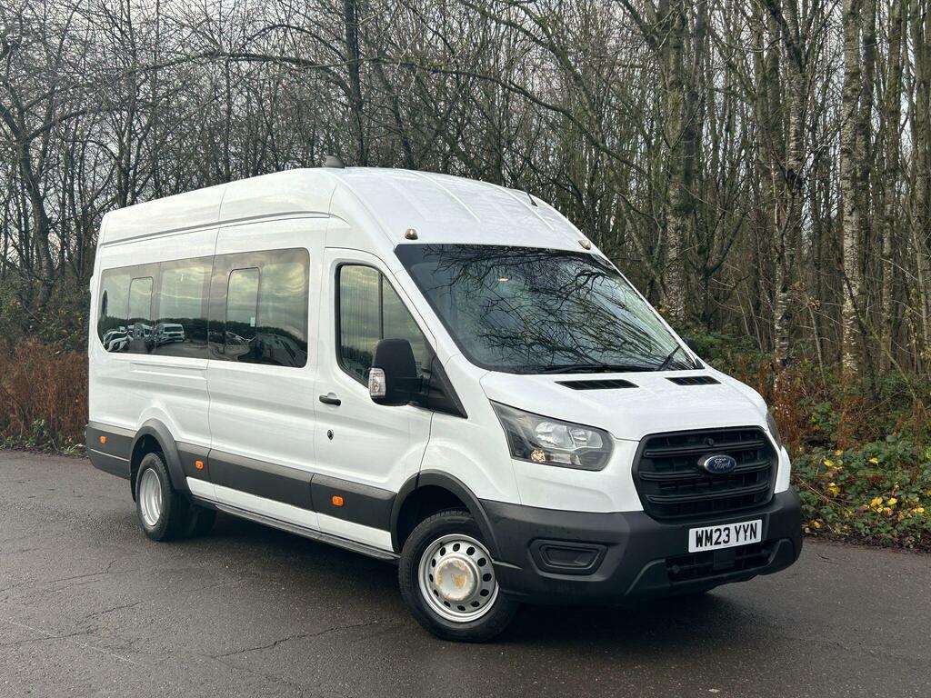Ford Transit Custom 2.0 460 Ecoblue Leader Rwd L4 H3 Euro 6 Ss White