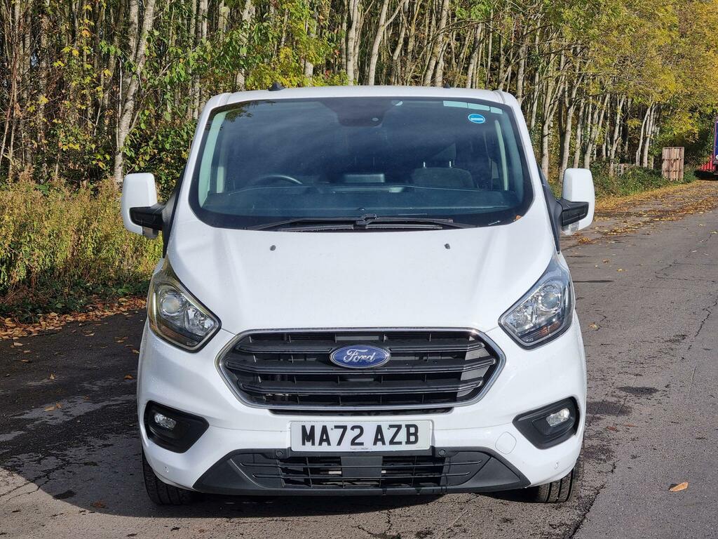 Ford Transit Custom 2.0 300 Ecoblue Limited Crew Van L2 H1 Euro 6 Ss MA72AZB White #2