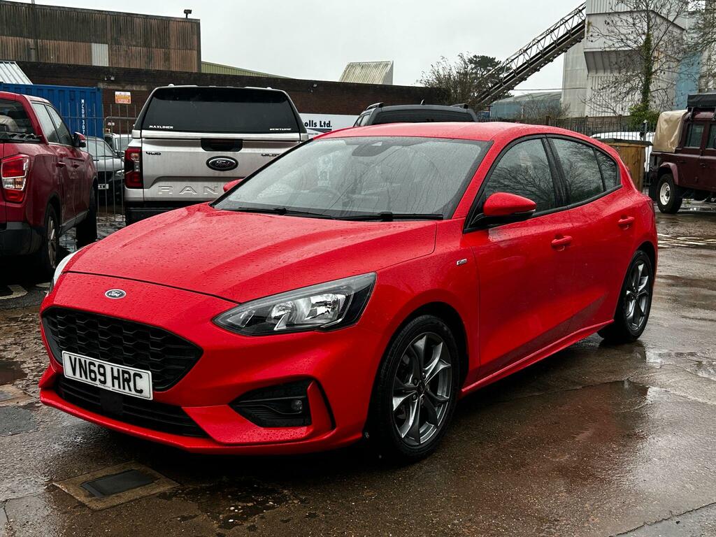 Ford Focus 1.0T Ecoboost St-line Euro 6 Ss VN69HRC Red #3