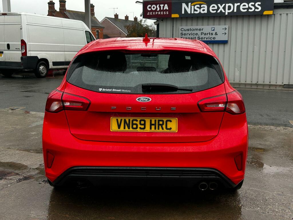 Ford Focus 1.0T Ecoboost St-line Euro 6 Ss VN69HRC Red #5