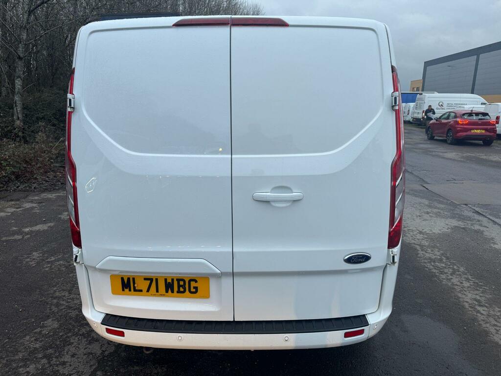 Ford Transit Custom 2.0 300 Ecoblue Limited L1 H1 Euro 6 Ss ML71WBG White #4