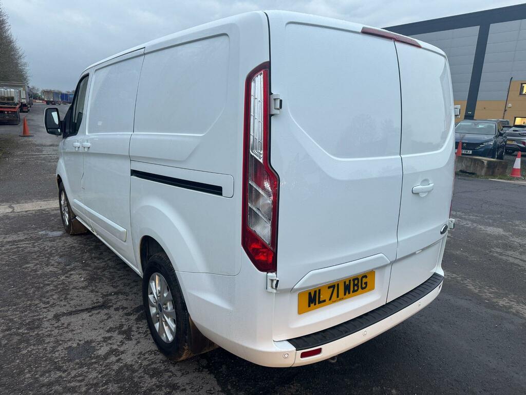 Ford Transit Custom 2.0 300 Ecoblue Limited L1 H1 Euro 6 Ss ML71WBG White #5