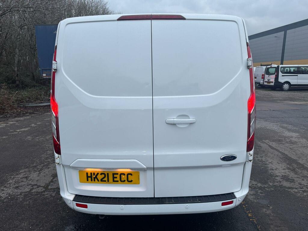 Ford Transit Custom 2.0 300 Ecoblue Limited L1 H1 Euro 6 Ss HK21ECC White #4