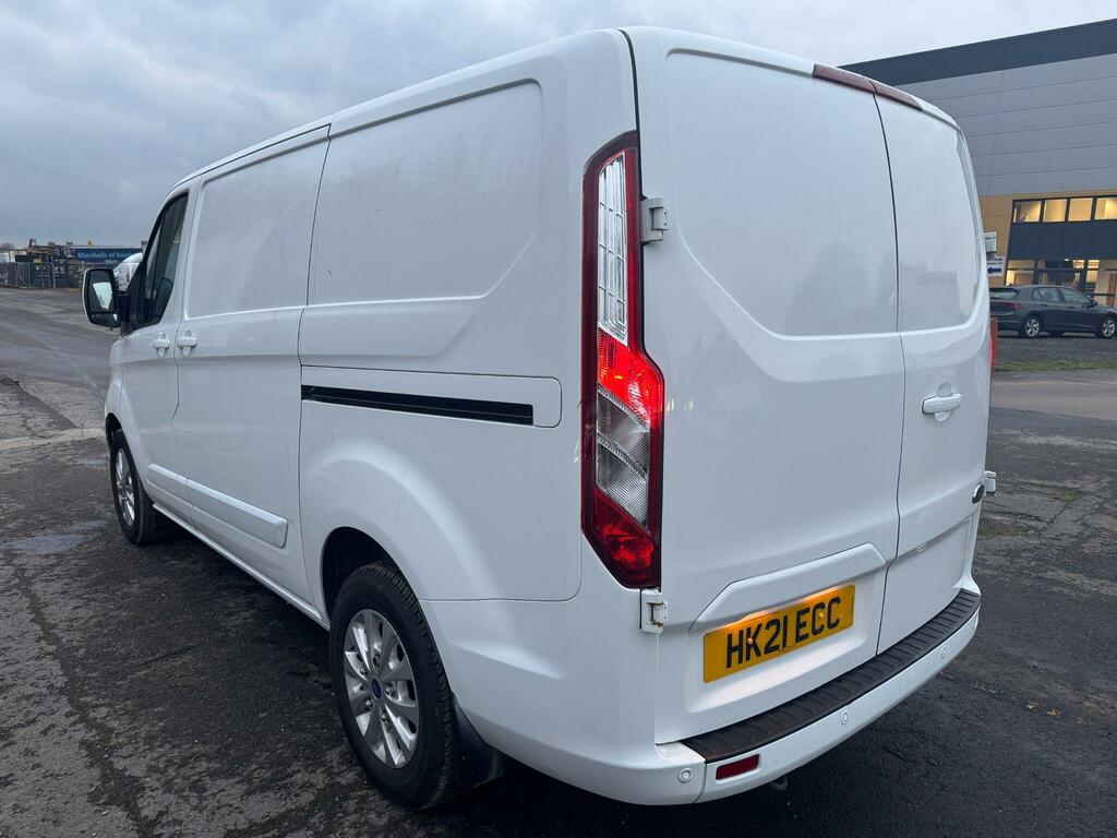 Ford Transit Custom 2.0 300 Ecoblue Limited L1 H1 Euro 6 Ss HK21ECC White #5
