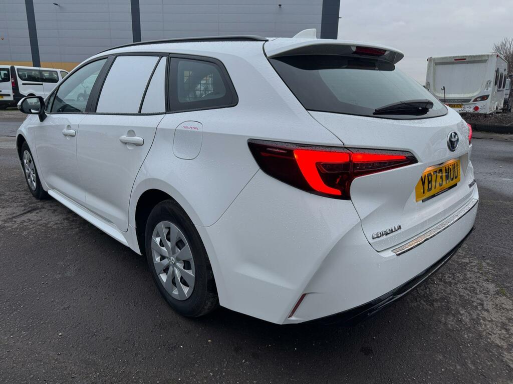 Toyota Corolla 1.8 Vvt-h Cvt Euro 6 Ss YB73MUU White #5