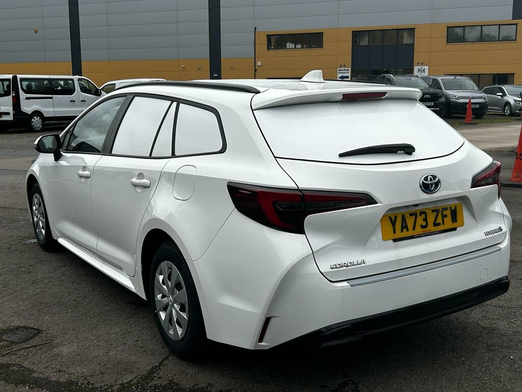 Toyota Corolla 1.8 Vvt-h Cvt Euro 6 Ss YA73ZFW White #5