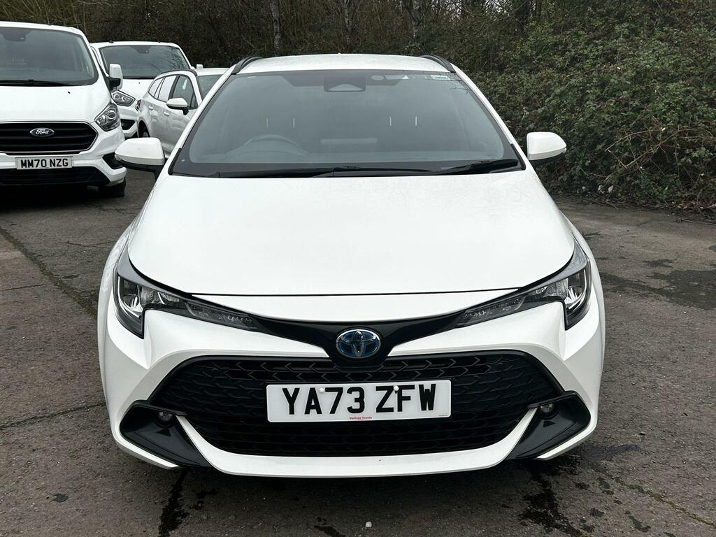 Toyota Corolla 1.8 Vvt-h Cvt Euro 6 Ss YA73ZFW White #2