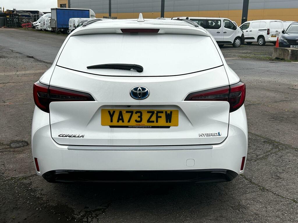 Toyota Corolla 1.8 Vvt-h Cvt Euro 6 Ss YA73ZFW White #6