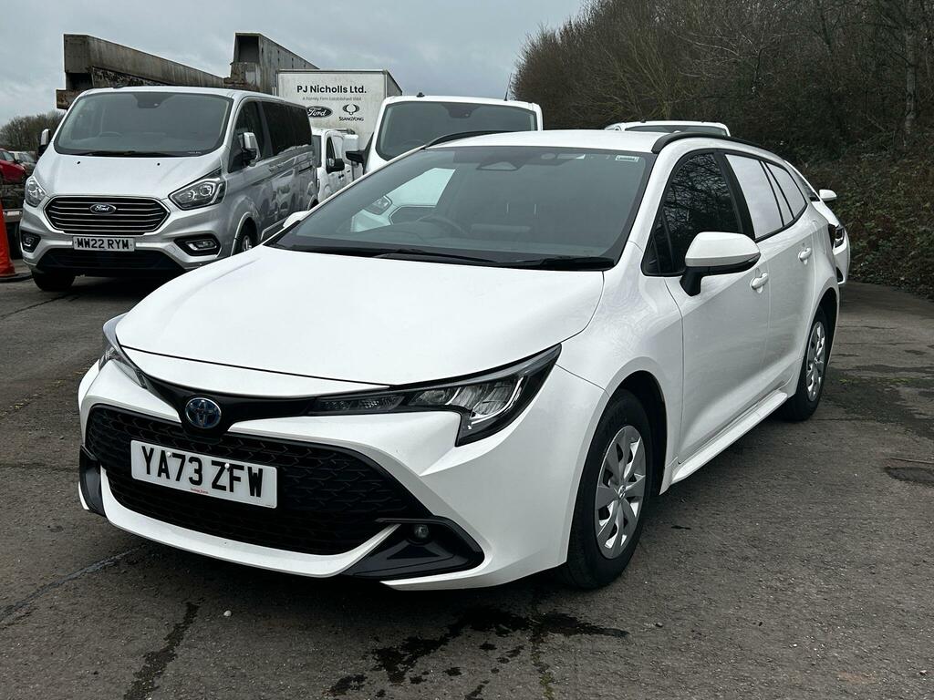 Toyota Corolla 1.8 Vvt-h Cvt Euro 6 Ss YA73ZFW White #3