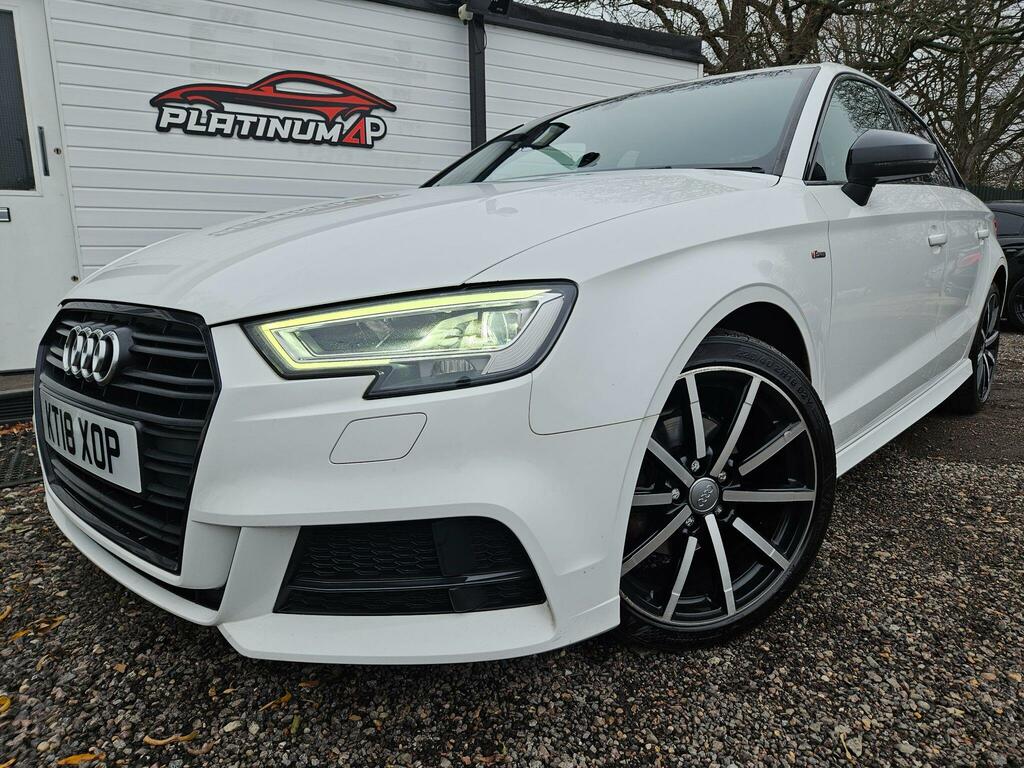 Audi A3 1.0 Tfsi Black Edition Euro 6 Ss KT18XOP White #4