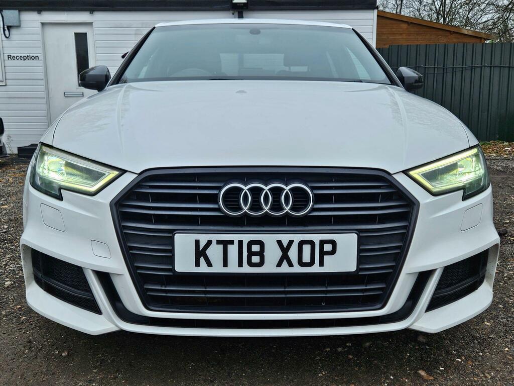 Audi A3 1.0 Tfsi Black Edition Euro 6 Ss KT18XOP White #3
