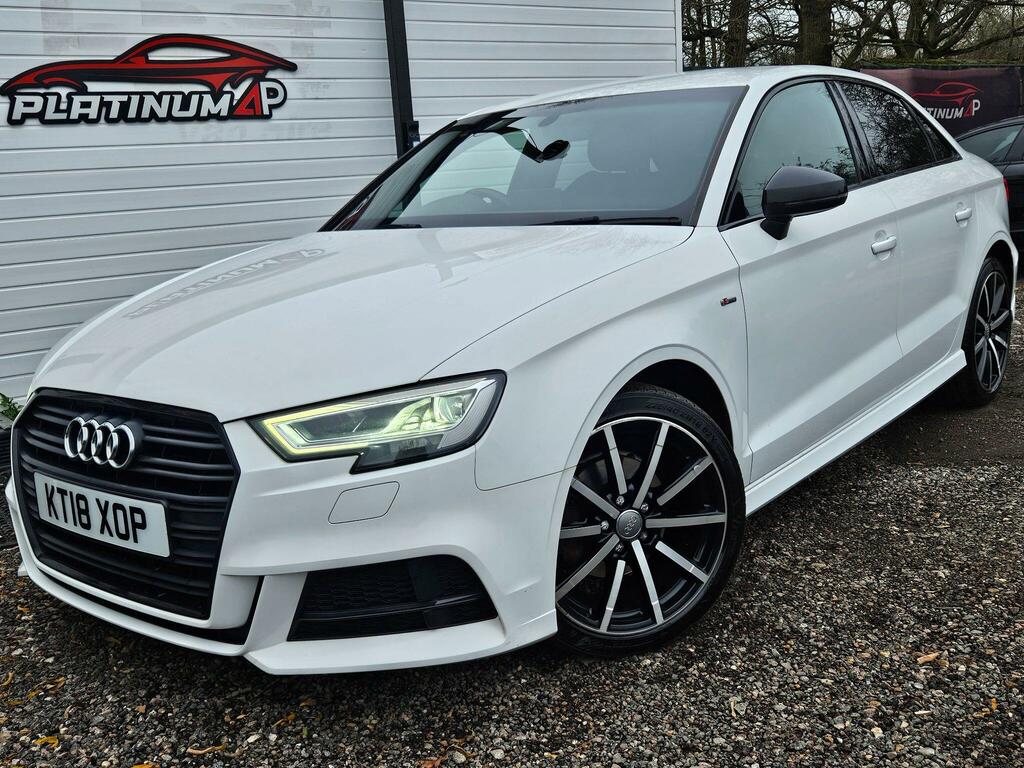 Audi A3 1.0 Tfsi Black Edition Euro 6 Ss White