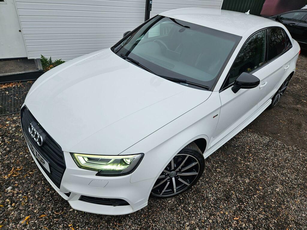 Audi A3 1.0 Tfsi Black Edition Euro 6 Ss KT18XOP White #5