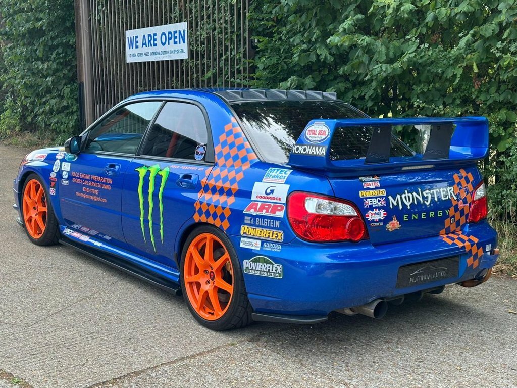 Subaru Impreza 2L Wrx Sti Type Uk Blue #5