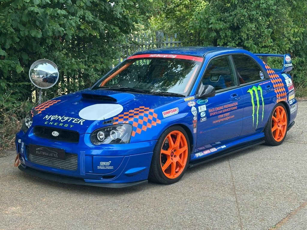 Subaru Impreza 2L Wrx Sti Type Uk Blue #3