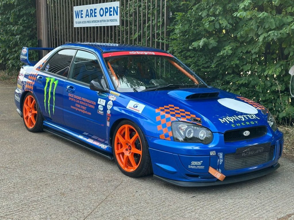 Subaru Impreza 2L Wrx Sti Type Uk Blue