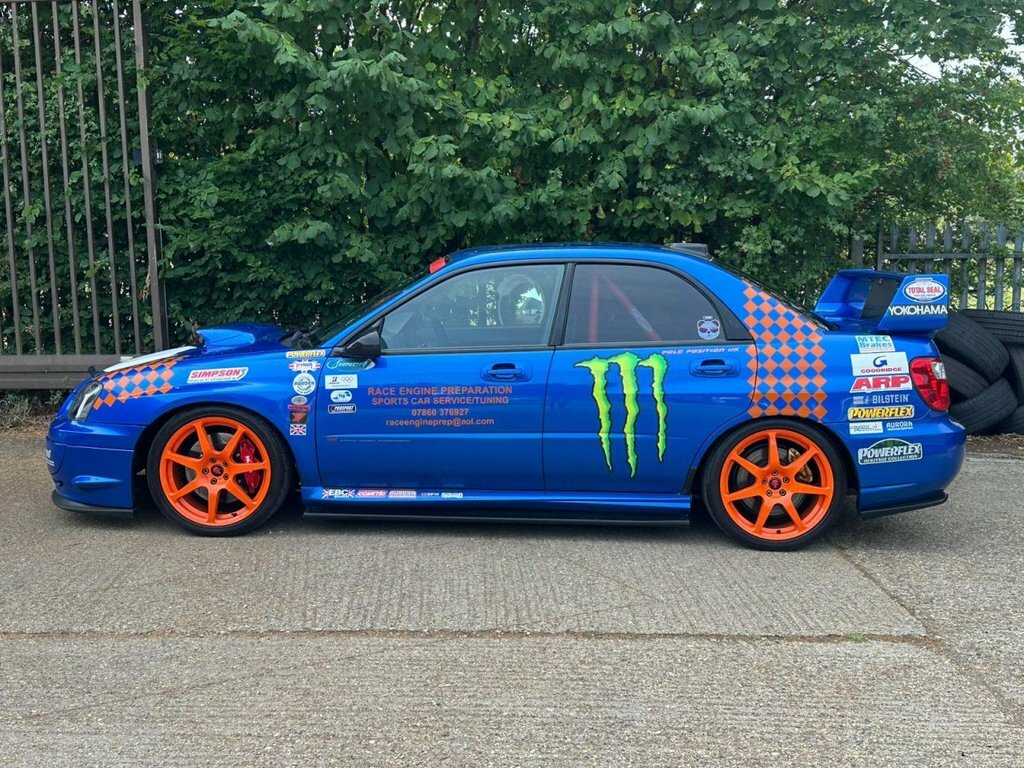 Subaru Impreza 2L Wrx Sti Type Uk Blue #4