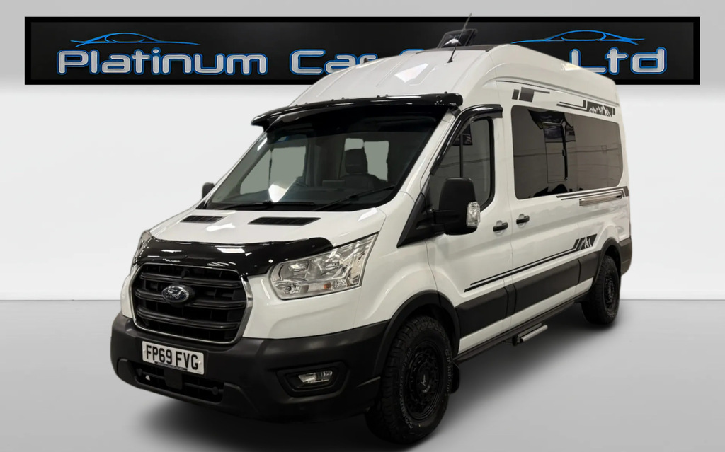 Ford Transit Custom Lwb Camper Van Motorhome FP69FVG White #3