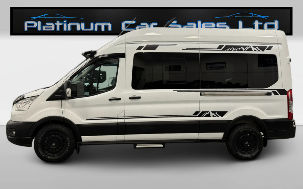 Ford Transit Custom Lwb Camper Van Motorhome FP69FVG White #5