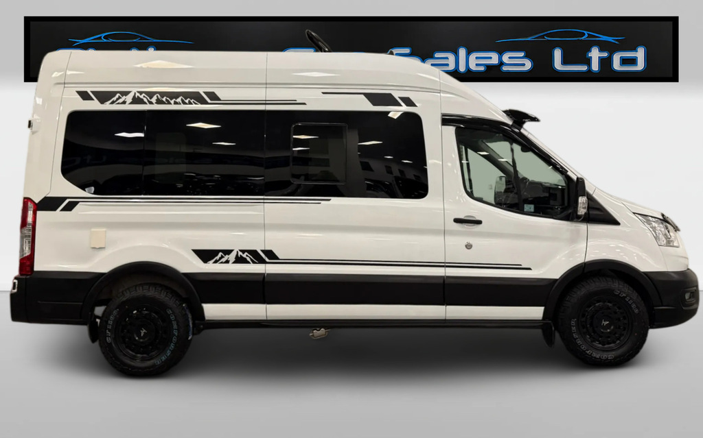 Ford Transit Custom Lwb Camper Van Motorhome FP69FVG White #4