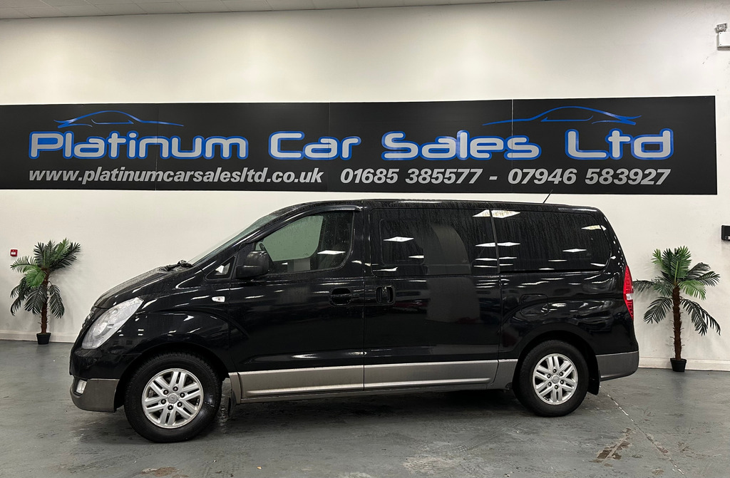 Hyundai I800 Se Crdi 8 Seater Leather Black