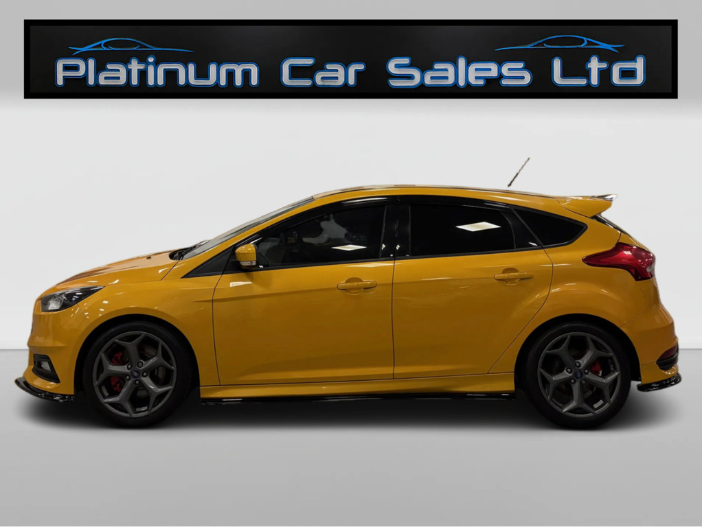 Ford Focus St-2 Tdci HG66VZZ Yellow #5