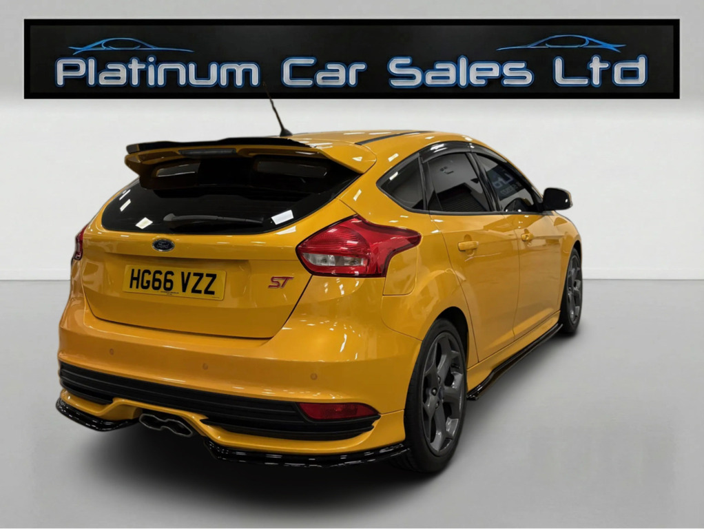 Ford Focus St-2 Tdci HG66VZZ Yellow #6