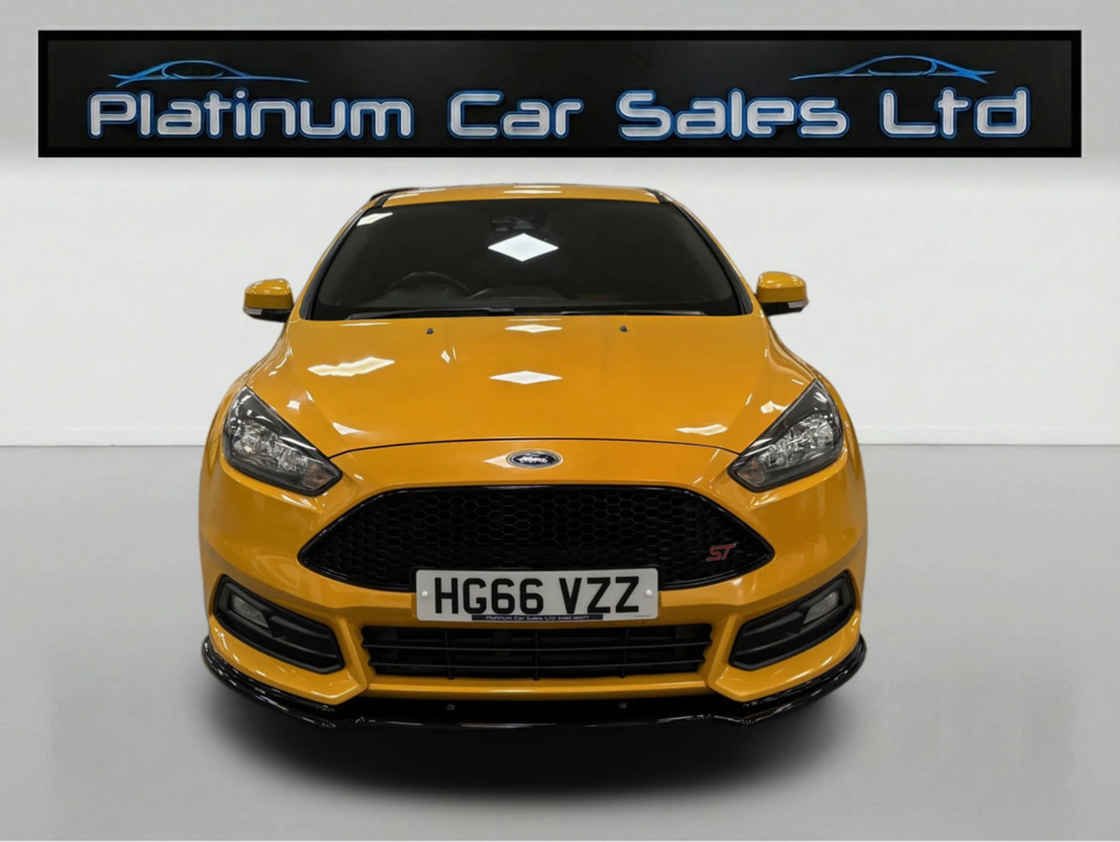 Ford Focus St-2 Tdci HG66VZZ Yellow #2