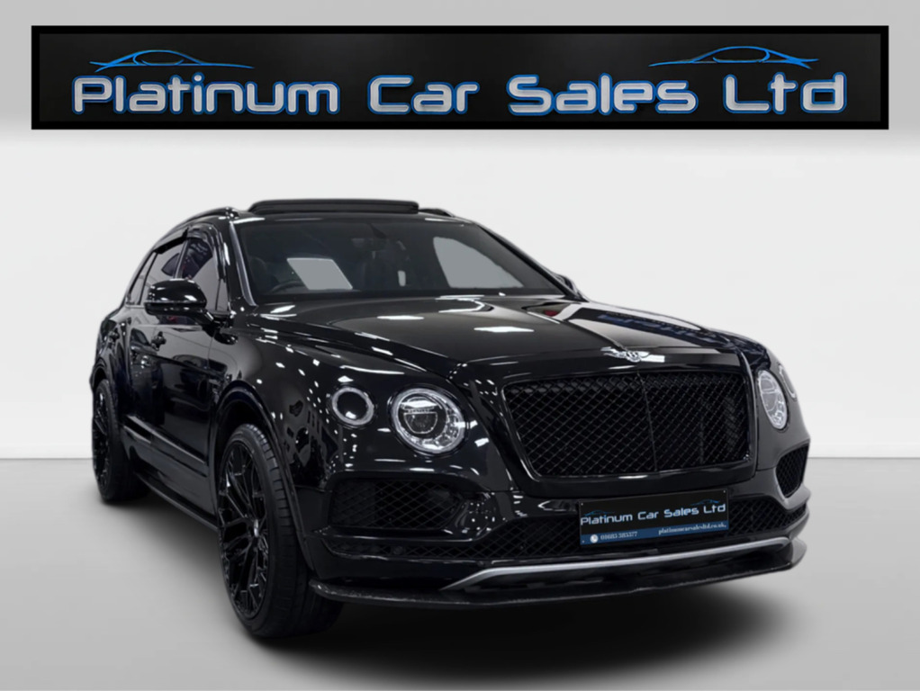 Bentley Bentayga V8 Mulliner Carbon Black