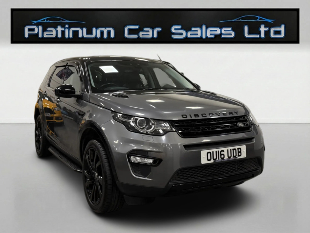 Land Rover Discovery Sport Td4 Hse Luxury Black Pack 7 Seats Grey