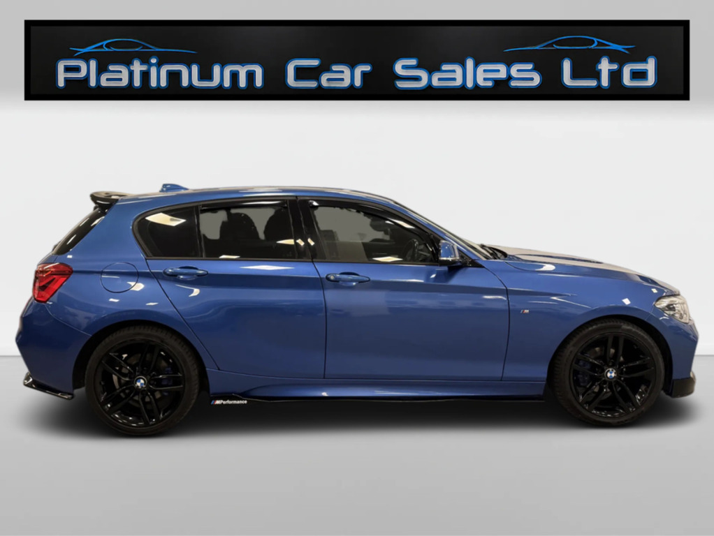 BMW 1 Series 116D M Sport BD65ZXB Blue #4