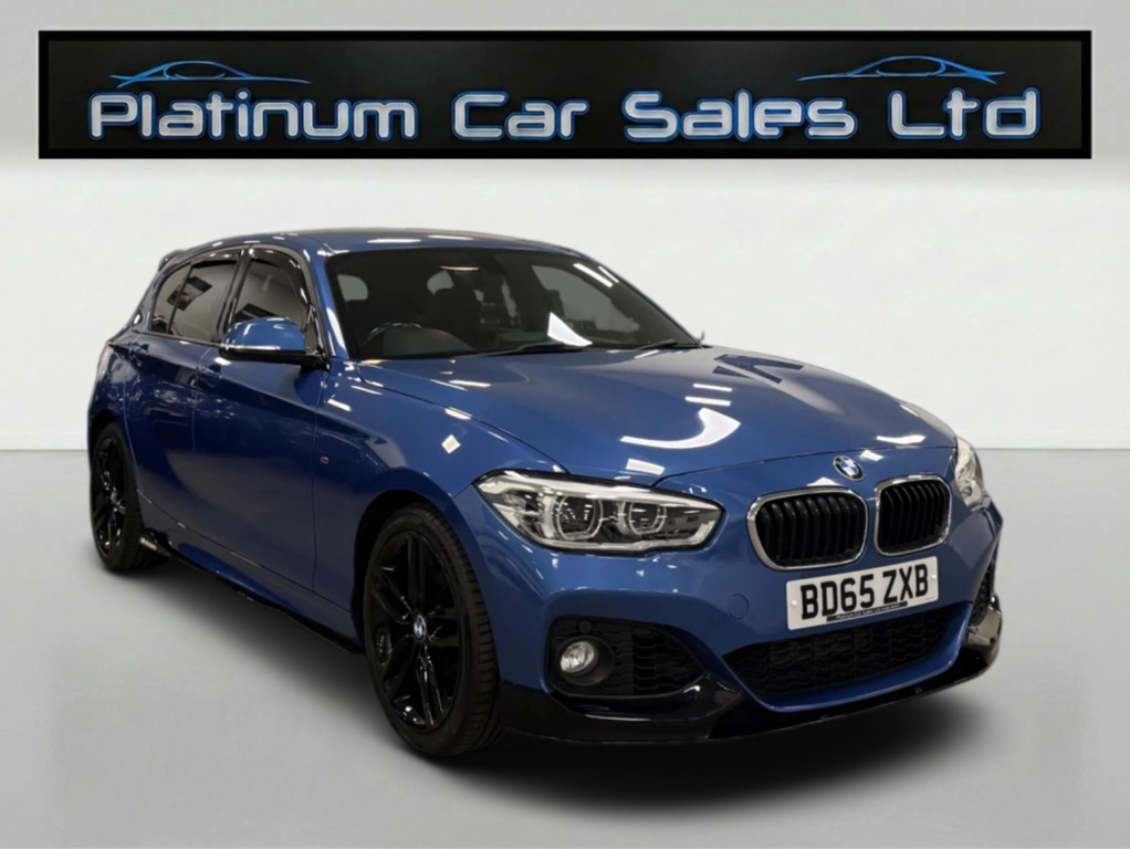 BMW 1 Series 116D M Sport Blue