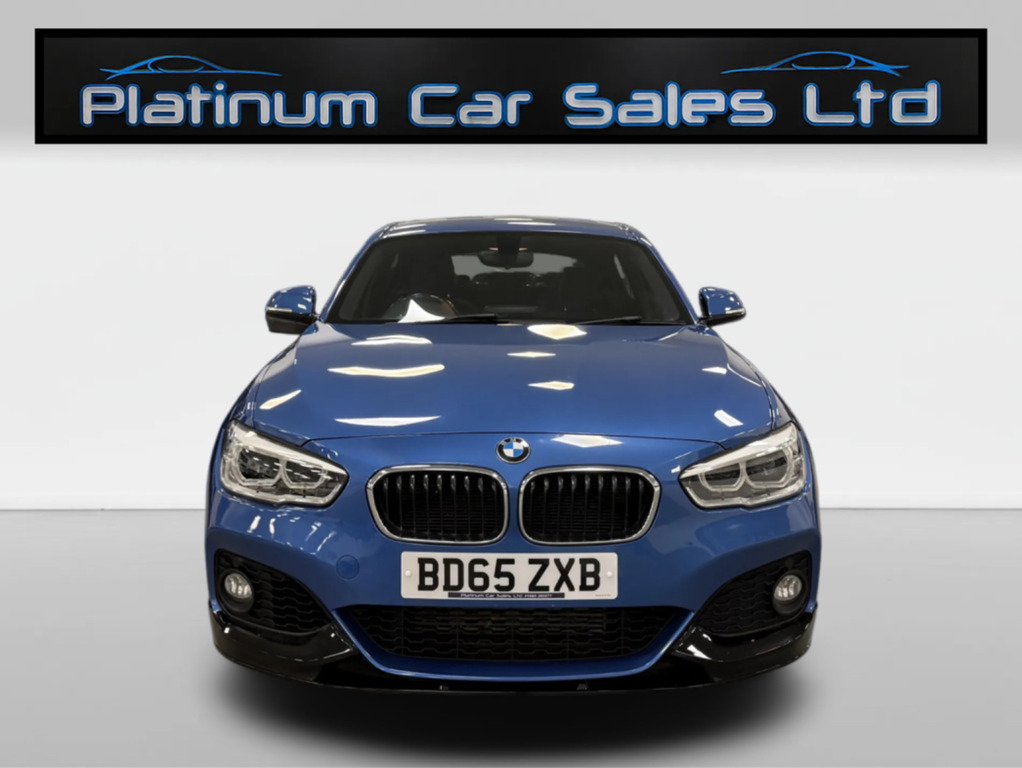 BMW 1 Series 116D M Sport BD65ZXB Blue #2