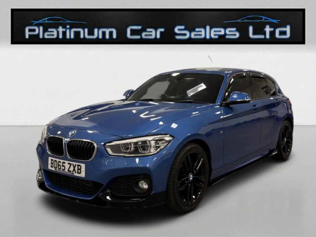 BMW 1 Series 116D M Sport BD65ZXB Blue #3