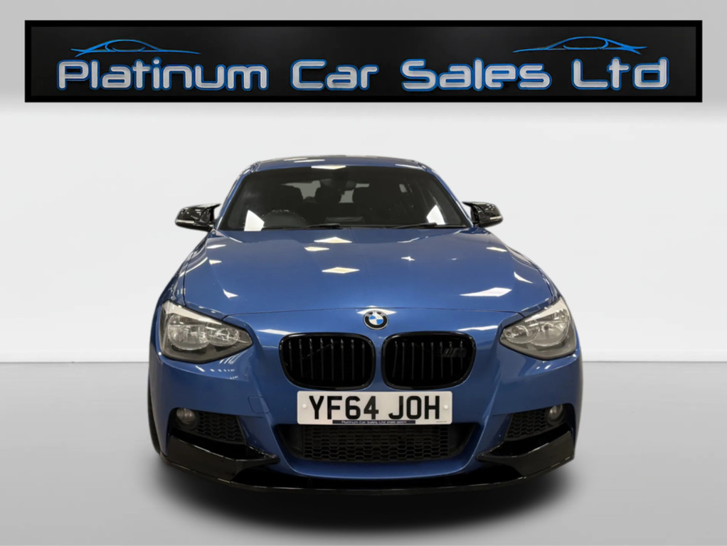 BMW 1 Series 116D M Sport YF64JOH Blue #2
