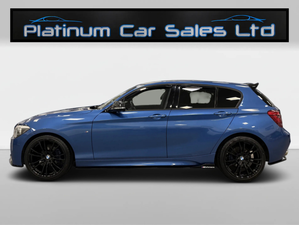 BMW 1 Series 116D M Sport YF64JOH Blue #5