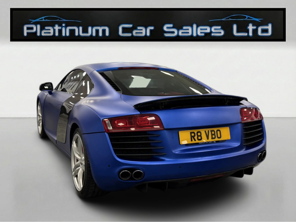 Audi R8 4.2 Fsi Quattro Blue #4