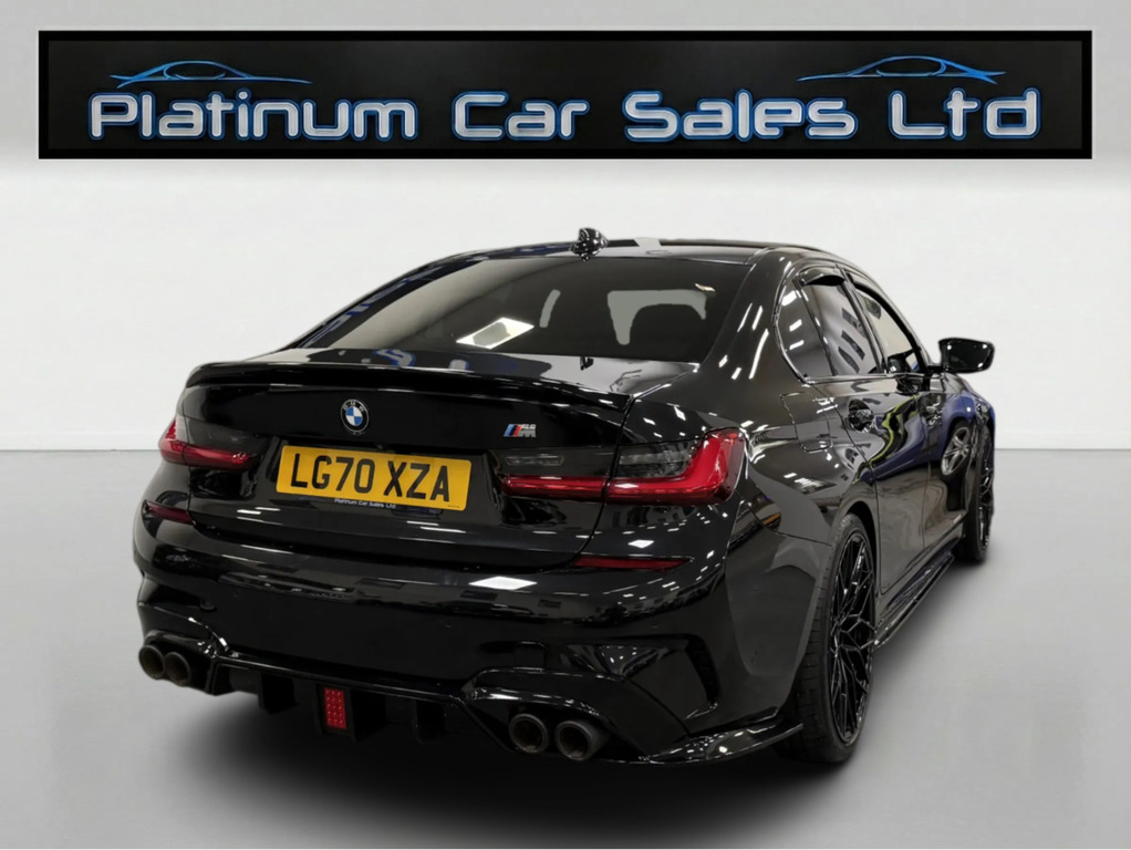 BMW 3 Series 320I M Sport LG70XZA Black #4