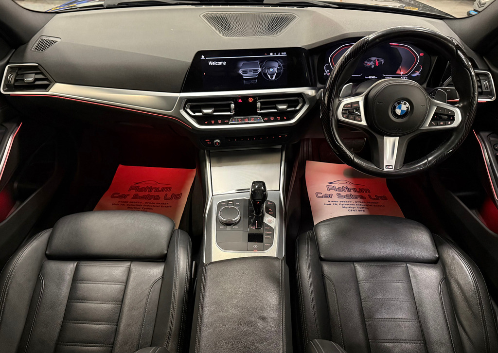 BMW 3 Series 320I M Sport LG70XZA Black #6