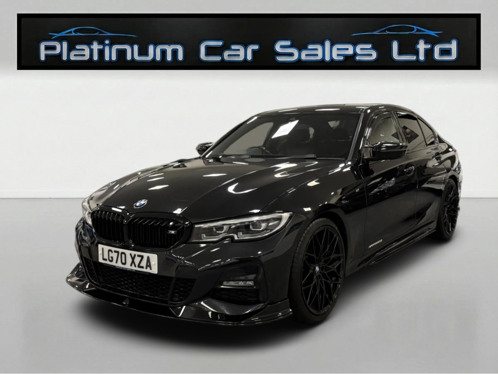 BMW 3 Series 320I M Sport LG70XZA Black #3