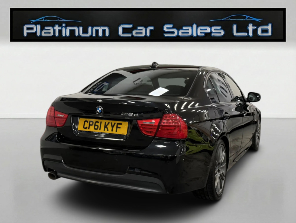 BMW 3 Series 318D Sport Plus Edition CP61KYF Black #4