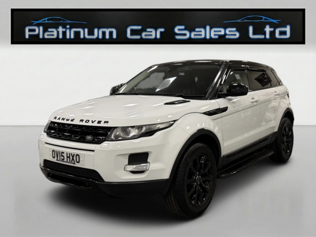 Land Rover Range Rover Evoque Sd4 Pure Tech Black Pack OV15HXO White #3