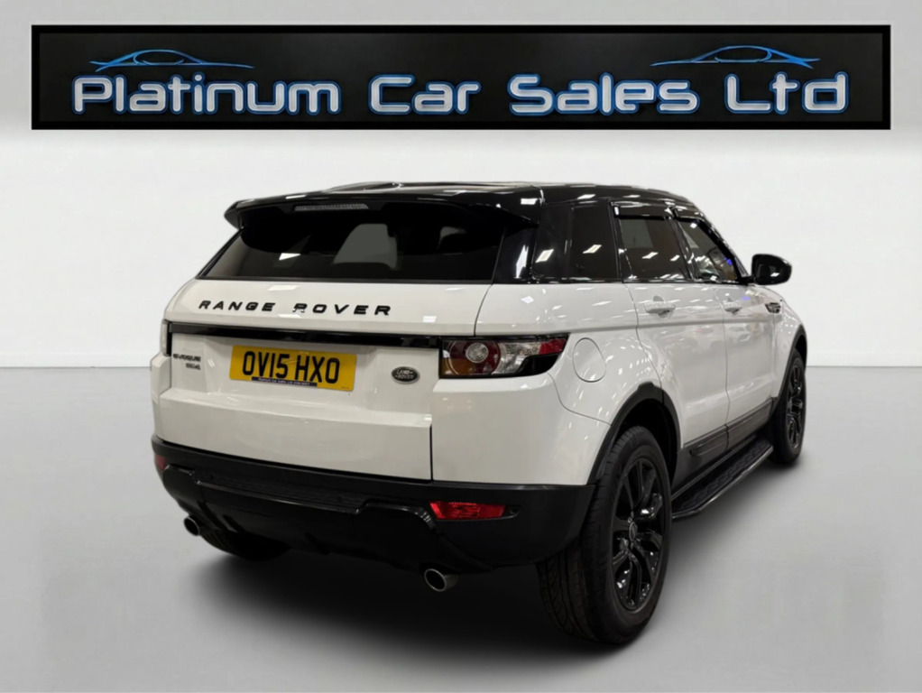 Land Rover Range Rover Evoque Sd4 Pure Tech Black Pack OV15HXO White #6